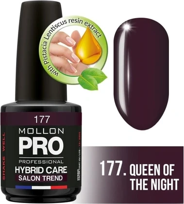 Полуперманентный лак для ногтей Mollon Pro Hybrid Shine