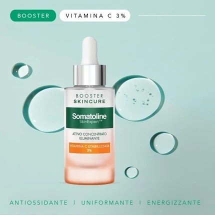 Сыворотка Somatoline Skincure Осветляющий Бустер с 3% Витамином С