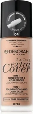 Тональная основа Deborah Milano 24 Hour Extra Cover