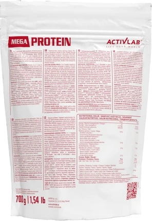 Концентрат Activlab Pharma Mega Whey Protein с креатином и таурином