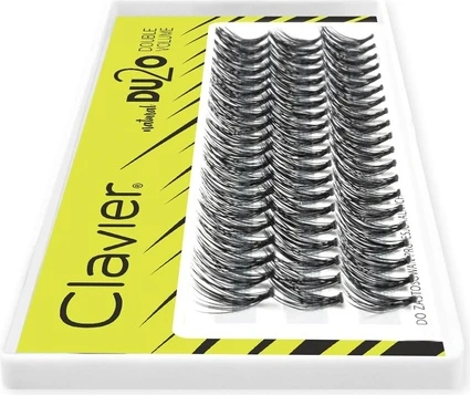 Artificial Lashes Clavier Du2o Double Volume