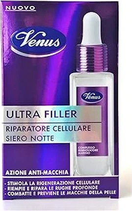 Ночная сыворотка Venus Ultra Filler Cellular Repair с морским комплексом, гиалуроновой кислотой и ниацином
