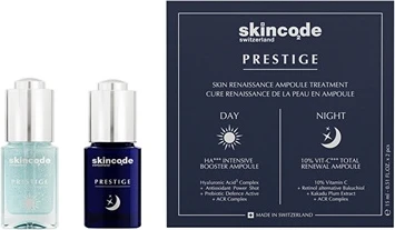 Омолаживающий уход для лица Skincode Skin Renaissance (Набор ампул)