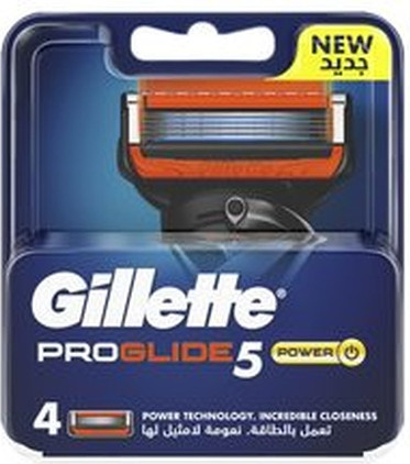 Сменные насадки Gillette Fusion Proglide Power 4 шт.