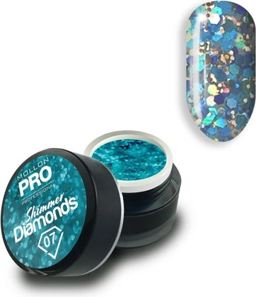 Кисть для теней Mollon Pro Shimmer Diamonds 7