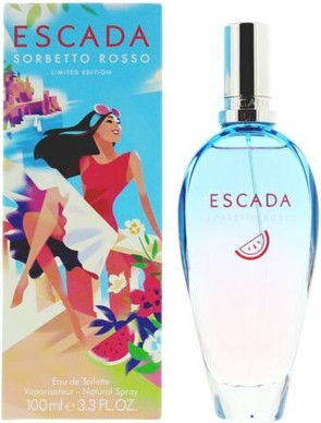 Eau De Toilette Escada Sorbetto Rosso Limited Edition