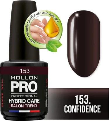 Полуперманентный лак для ногтей Mollon Pro Hybrid Shine