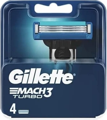 Сменные кассеты Gillette Mach3 Turbo
