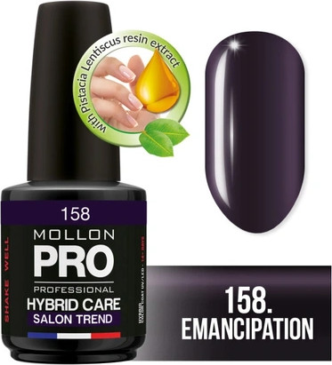 Полуперманентный лак для ногтей Mollon Pro Hybrid Shine