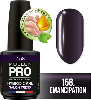 Полуперманентный лак для ногтей Mollon Pro Hybrid Shine