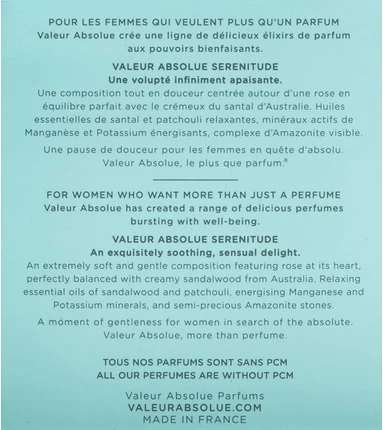 Eau De Parfum Valeur Absolue