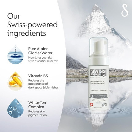 Cleansing Foam Swiss Image Brightening Foaming Face Wash