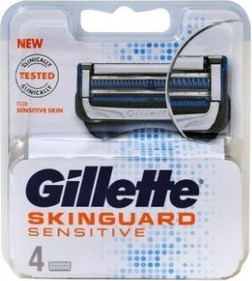 Лезвия для бритья Gillette SkinGuard Sensitive Skin для чувствительной кожи против раздражения с точной обработкой