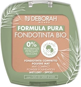 Компактная тональная основа Deborah Milano Demi Mat Bio Formula