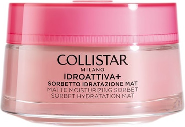 Матирующий увлажняющий сорбет для лица Collistar Idroattiva+