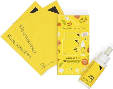 Набор для ухода за лицом Diego Dalla Palma Vitamin C Kit Сыворотка для сияния + Энергизирующая маска для сияния