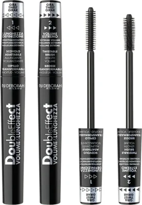 Тушь для ресниц Deborah Milano Double Effect Mascara