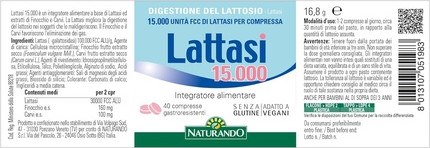 Добавка для усвоения лактозы Naturando