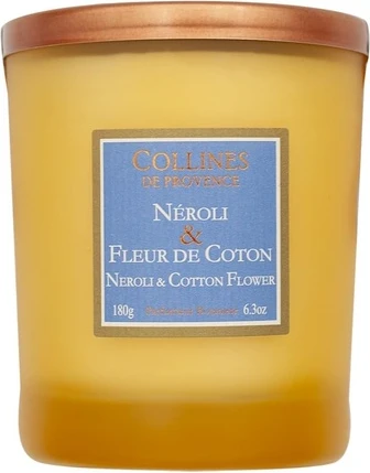 Ароматическая свеча Collines De Provence Collines De Provence Нероли и Цветы Хлопка
