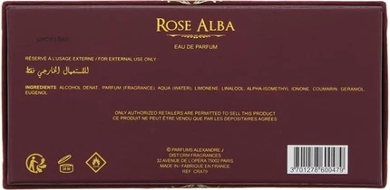 Eau De Parfum Alexandre.J The Collector Rose Alba