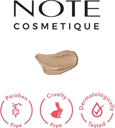 Тональная основа Note Cosmetics Mattifying Extreme Wear Foundation с длительным матовым эффектом