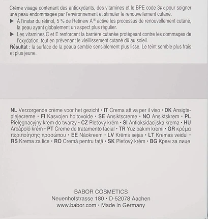 Крем Babor Doctor Refine Cellular Detox Vitamin Cream