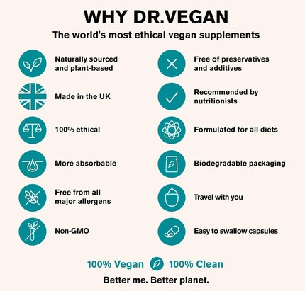 Добавка Dr Vegan Daily Ashwagandha KSM-66