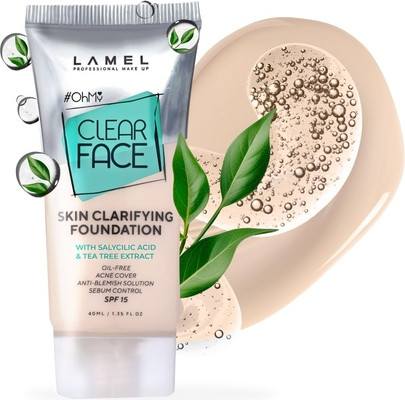 Full Coverage Foundation Lamel OhMy Clear Face