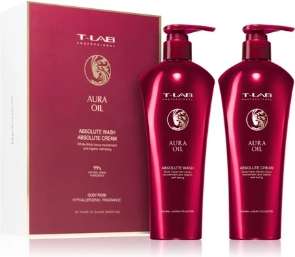 Набор для ухода за волосами T-Lab Professional Aura Oil Absolute