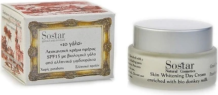 Дневной крем Sostar The Milk Skin Whitening Day Cream SPF 15