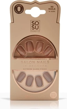 Искусственные ногти квадратной формы Sosu Cosmetics