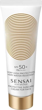 Дневной Крем для Лица Sensai Protective Face Cream Spf 50 Silky Bronze
