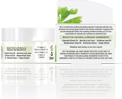 Крем для лица Dr Organic Календула