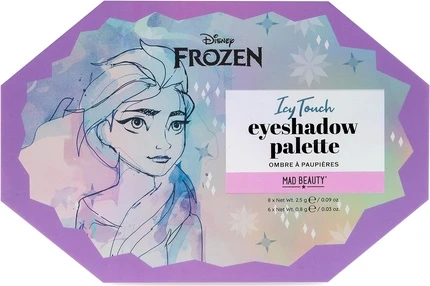 Палетка теней Mad Beauty Disney Frozen Elsa Icy Touch 10th Anniversary