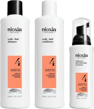 Наборы для ухода за волосами Nioxin System 4