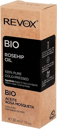 Facial Oil Revox Bio Rosehip Oil 100% Pure Cold Pressed