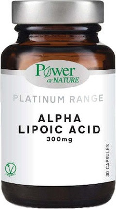 Капсулы Power Health Platinum Альфа-липоевая кислота 300 мг