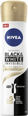 Antiperspirant Spray Nivea Black & White Invisible Silky Smooth
