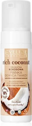 Cleansing Foam Eveline Cosmetics Rich Coconut Gentle Coconut Face Wash