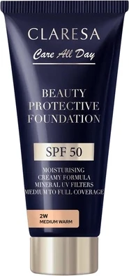 Увлажняющий тональный крем с SPF50 Claresa Protective Foundation