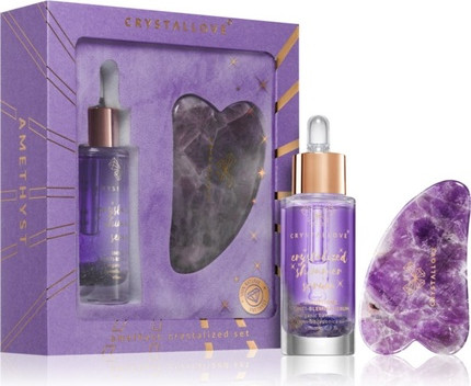 Набор для ухода за лицом Crystalove Crystalized Amethyst Set for Facial Care