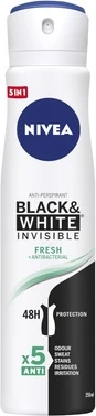 Antiperspirant Spray Nivea Black & White Invisible Fresh