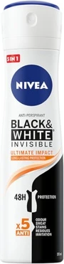 Antiperspirant Spray Nivea Black & White Invisible Ultimate Impact