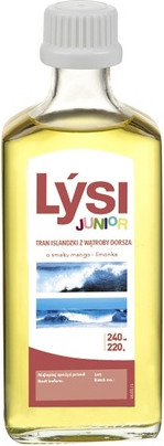 Биологически активная добавка Lysi Lysi Junior Исландский рыбий жир из печени трески