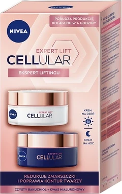 Набор Дневного и Ночного Крема Nivea Cellular Expert Lift