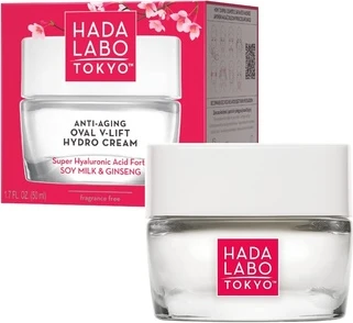 Крем Hada Labo Tokyo Red Oval V-Lift Антивозрастной Дневной и Ночной Крем