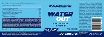 Пищевая добавка Allnutrition Water Out