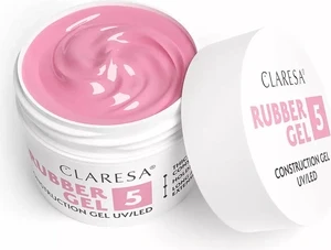 Builder Gel Claresa Rubber Gel Uv/Led Гель для наращивания ногтей - 5