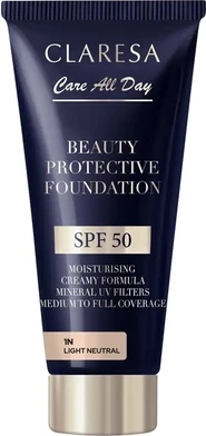 Увлажняющий тональный крем с SPF50 Claresa Protective Foundation