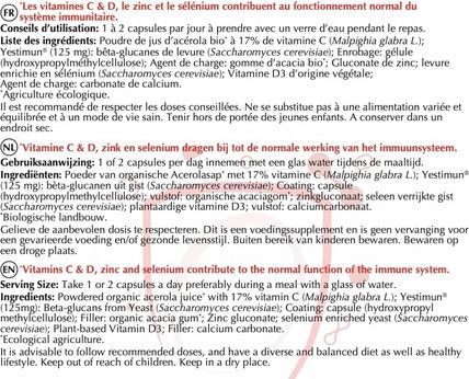 Капсулы Оптимальная Цинк с Витамином С